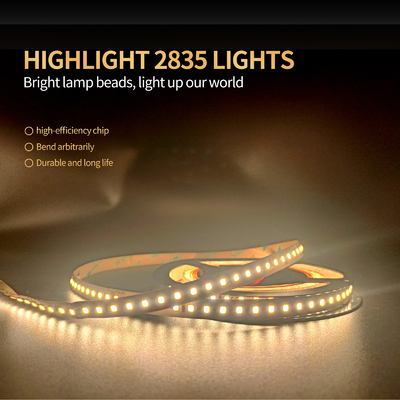 2835 LED Strip12/24V چراغ های نواری LED قابل انعطاف انعطاف پذیر با کنترل از راه دور