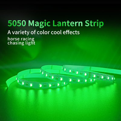 نوار نوری انعطاف پذیر LED ولتاژ پایین 5050 RGBW با روشنایی بالا