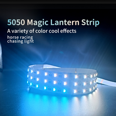 نوار نوری قابل انعطاف چهار در یک LED 5050 RGBW با کنترل از راه دور