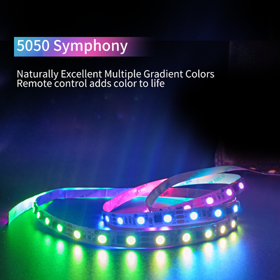 چراغ های نواری LED Full Color Rgb 5050 Waterproo Fled Strip Light