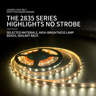 120 لامپ SMD 2835 LED نوار نور آینه حمام دکوراسیون داخلی / خارجی
