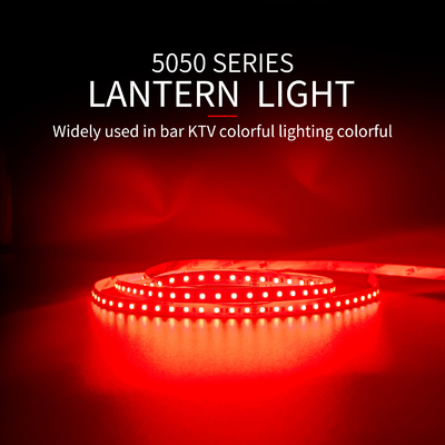 لامپ فلکسیبل SMD 5050 LED نواری 24 ولت ولتاژ کم لامپ تمام رنگی