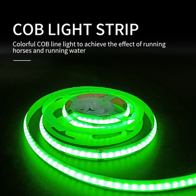 ضد آب COB LED نوار چراغ 12 ولت 5 وات کنترل از راه دور تیره برای خانه