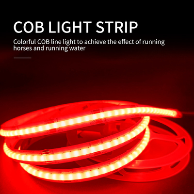 چراغ های نواری انعطاف پذیر LED 5 واتی COB 1 متری دکوراسیون داخلی / خارجی