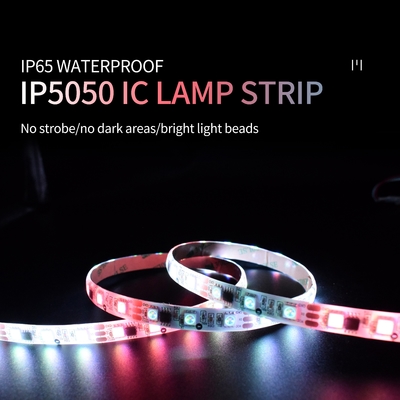 آب روان Ip65 Smd Strip Led چسب ضد آب 5050 Bar Ktv لامپ منظره