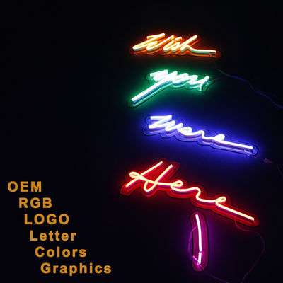 تبلیغات تابلوی تبلیغاتی SMD 5050 LED Strip Light Round Neon Flex CE UL تأیید