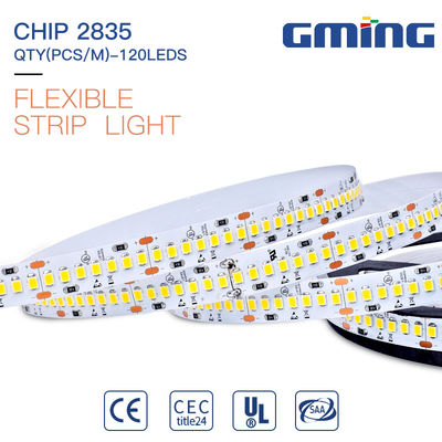 تغییر رنگ 3000lm 31W 2835 Led Strip Lights 12mm pcb