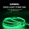 RGB رنگارنگ SMD 5050 چراغ نوار LED قابل انعطاف برای کابینت نمایش نوار / پله ها