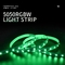 چراغ مسابقه خطی انعطاف پذیر هفت رنگ 23W SMD RGB LED نواری نور