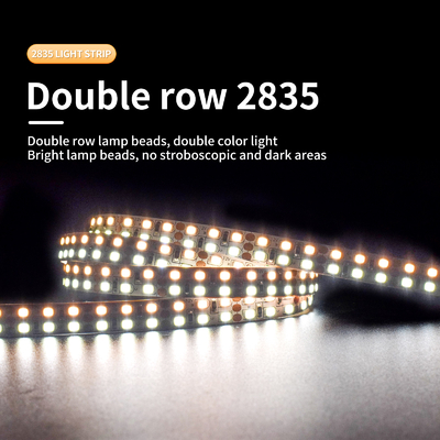 لامپ فلکسیبل SMD 5050 LED نوار نور 120 برای راه پله / پنجره / چراغ آینه حمام